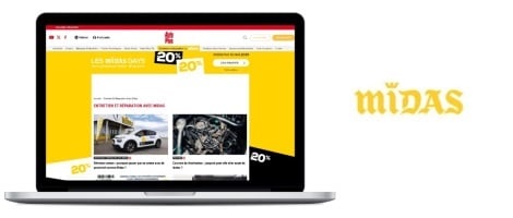 Midas annonce un partenariat média stratégique avec Auto Plus et Aufeminin