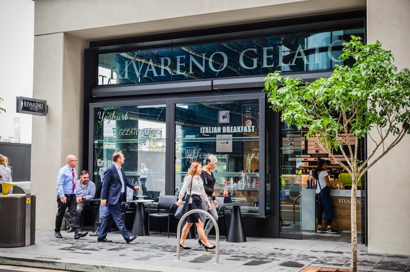 Devanture restaurant Rivareno