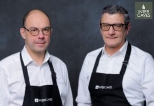 Maxime Savereux et Pascal Botton, propriétaires et cavistes d