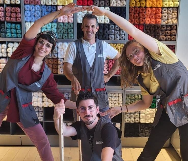 Equipe magasin Mondial Tissus Fenouillet