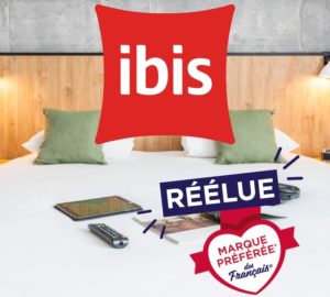 Ibis élue « Marque Préférée des Français »