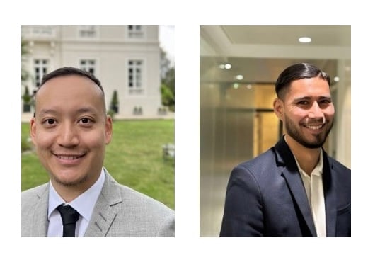 Matt Amoros et Éric Tan