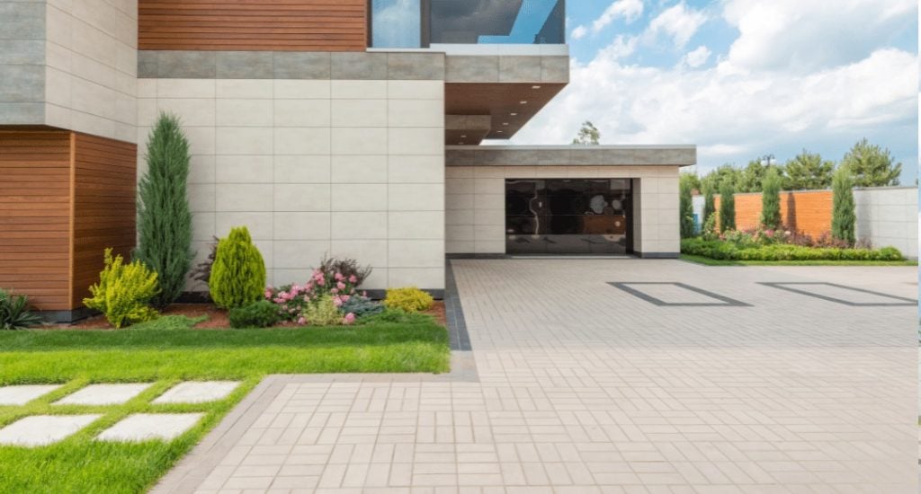 Allée garage par Pérénia