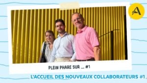 Marion Peyregne (Tarbes), Benjamin Wehnert (Dax) et Stephan Paumier (Blois), franchisés Anacours