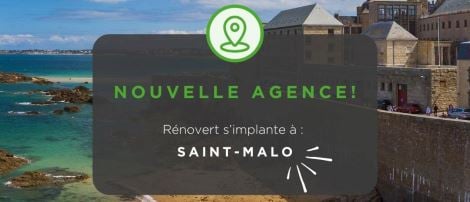 Rénovert accompagne désormais les habitants de Saint-Malo dans leurs projets de transition énergétique