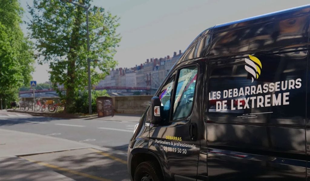 Camion Les Débarrasseurs de l