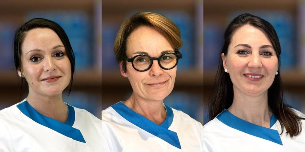 Léa Garcia, Gerlind Lenud et Alexandra Augem