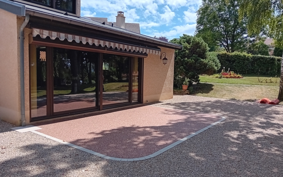 Conception Terrasse en Alvéostar® et Hydrostar® - Saône-et-Loire