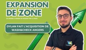 Dylan Depoix, franchisé Wash&Check