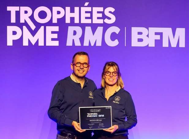 Maison Bécam Lauréat du Trophée PME RMC BFM 2025 pour la région Ouest