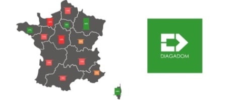 DIAGADOM : les DPE progressent dans quatre régions françaises