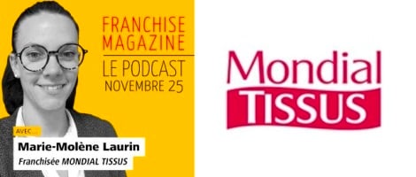 Focus sur le parcours remarquable de Marie-Molène Laurin, franchisée Mondial Tissus