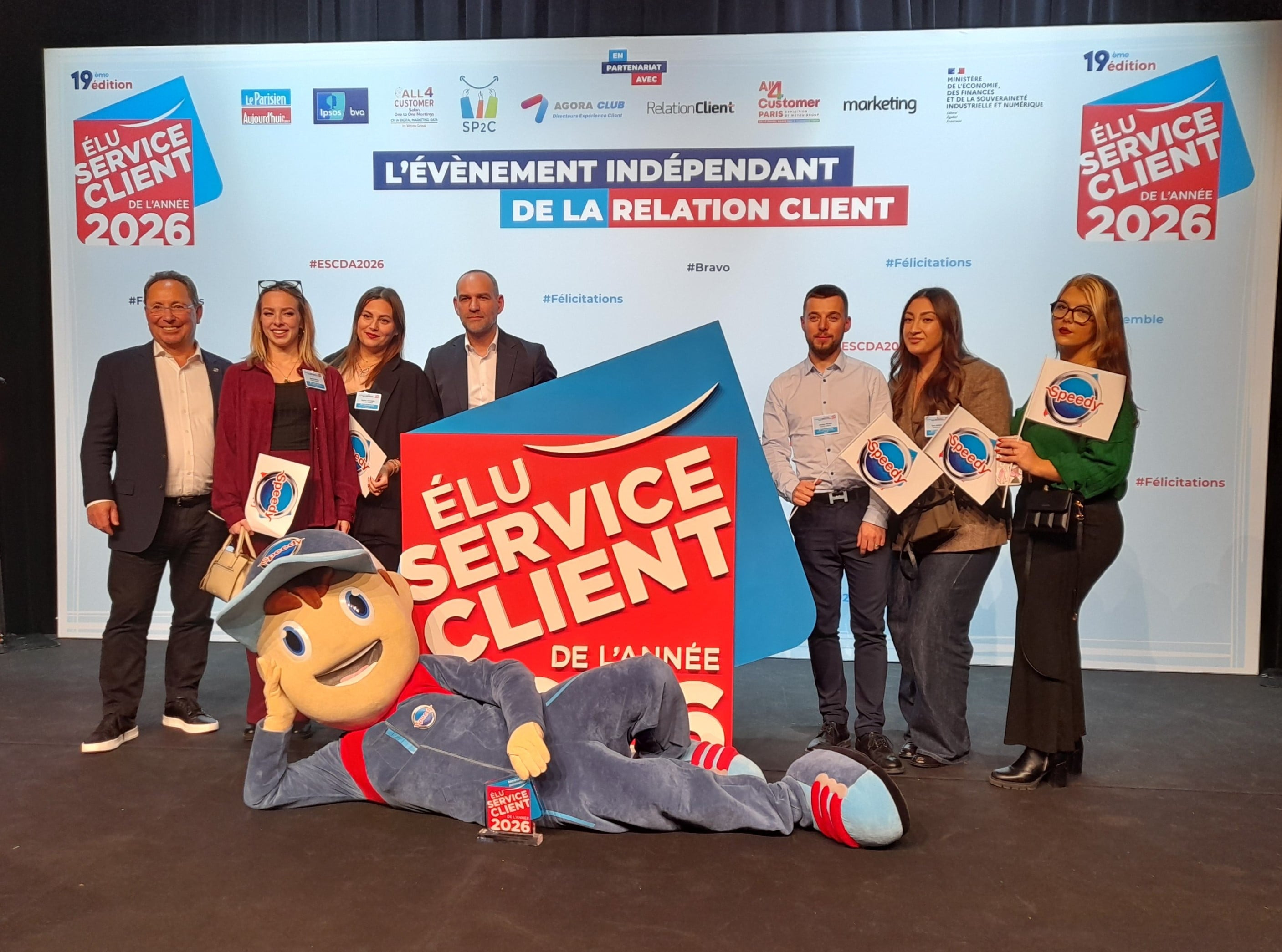 Speedy « Élu Service Client de l