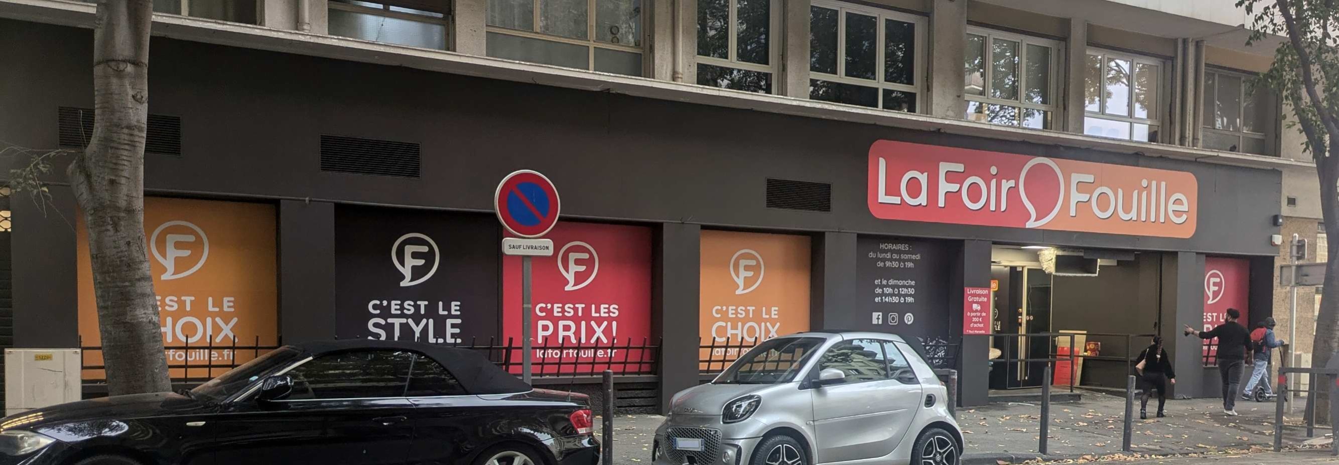 Façade magasin La Foir’Fouille