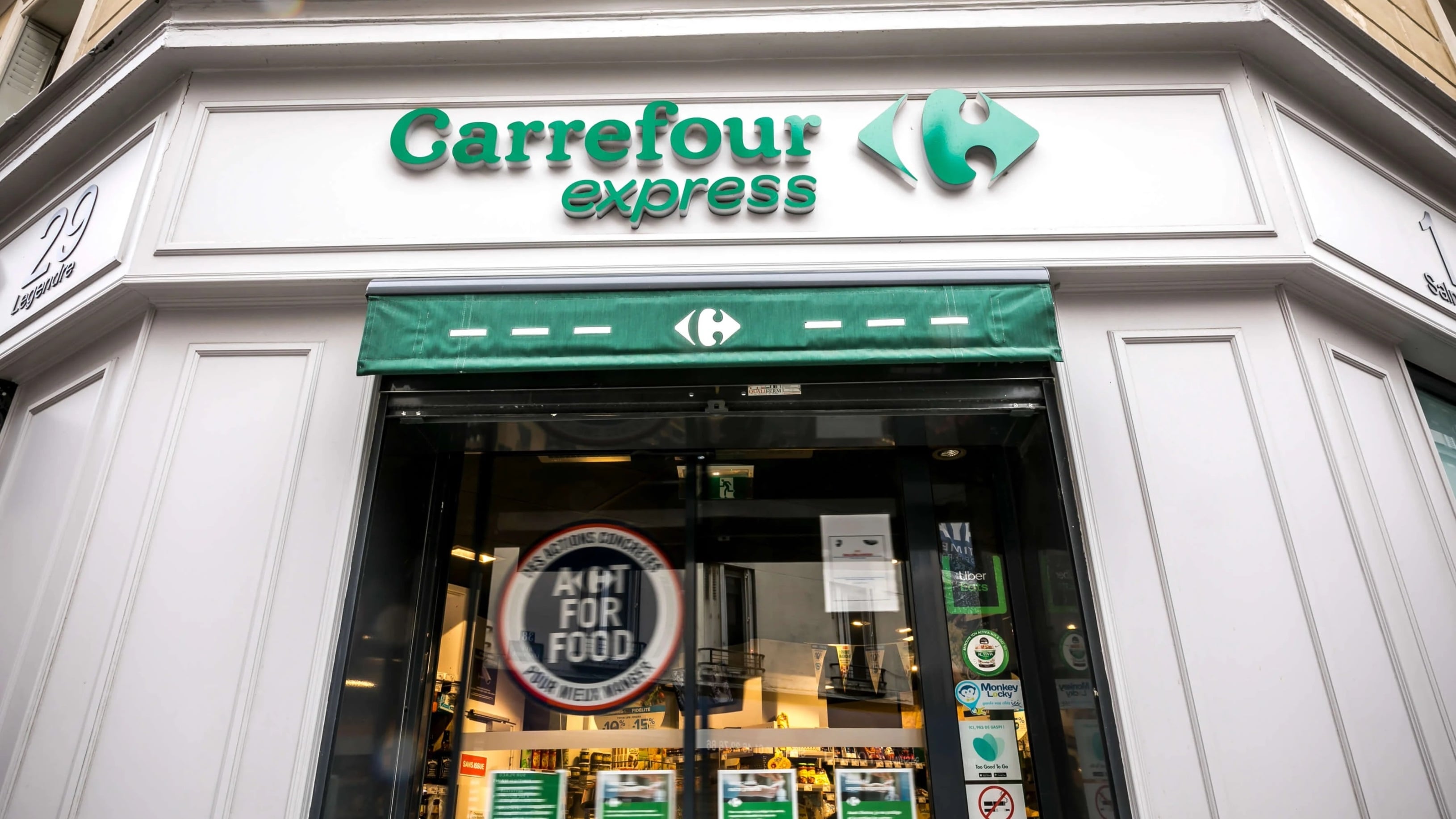 Façade magasin Carrefour Express