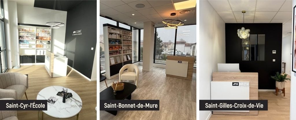 Nouveaux centres JFG Clinic