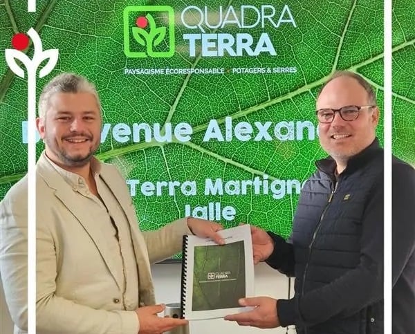 Alexandre Vuillet signe avec la franchise Quadra Terra