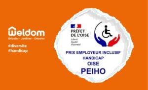 Weldom, Prix Or « Employeur Inclusif Handicap »