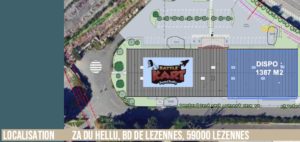 Zone disponible pour franchise New Jump dans la ZA du Hellu