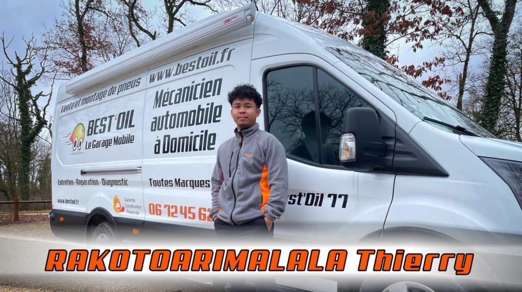 Thierry Rakotoarimalala, franchisé Best’Oil à Jutigny