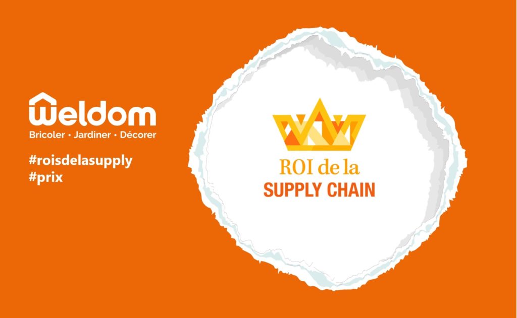 Weldom couronné Roi de la Supply Chain 2026