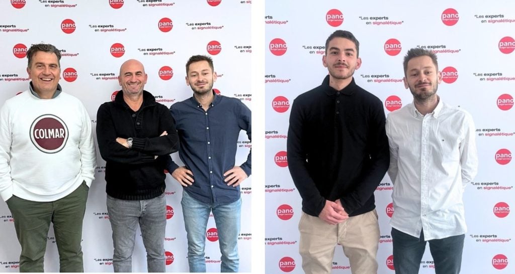 Nouveaux franchisés Pano Sign’Service Aubagne et Chambéry