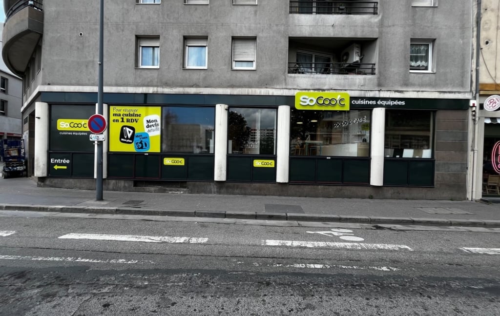 Façade magasin SoCoo'c Villeurbanne