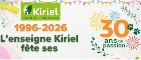 Kiriel fête ses 30 ans et franchit le cap des 100 magasins
