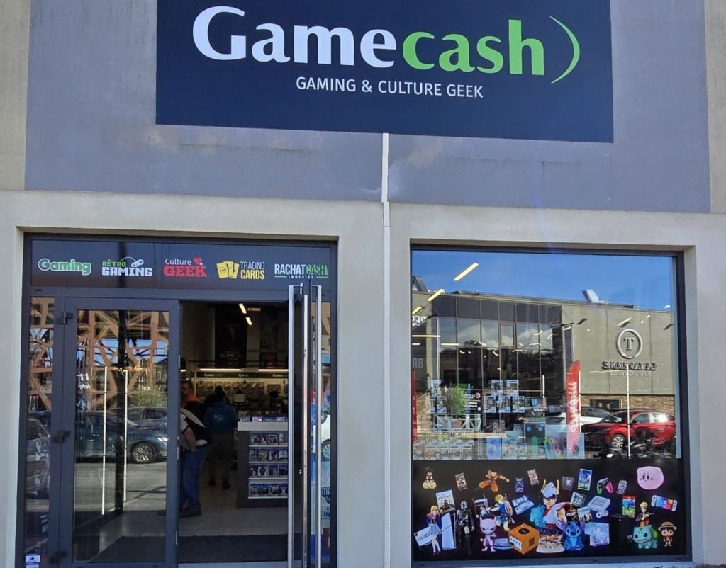 Façade magasin Gamecash du Mans