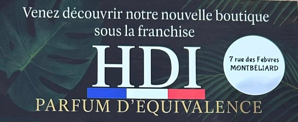 Ouverture nouvelle boutique HDI Parfum d'Equivalence à Montbéliard