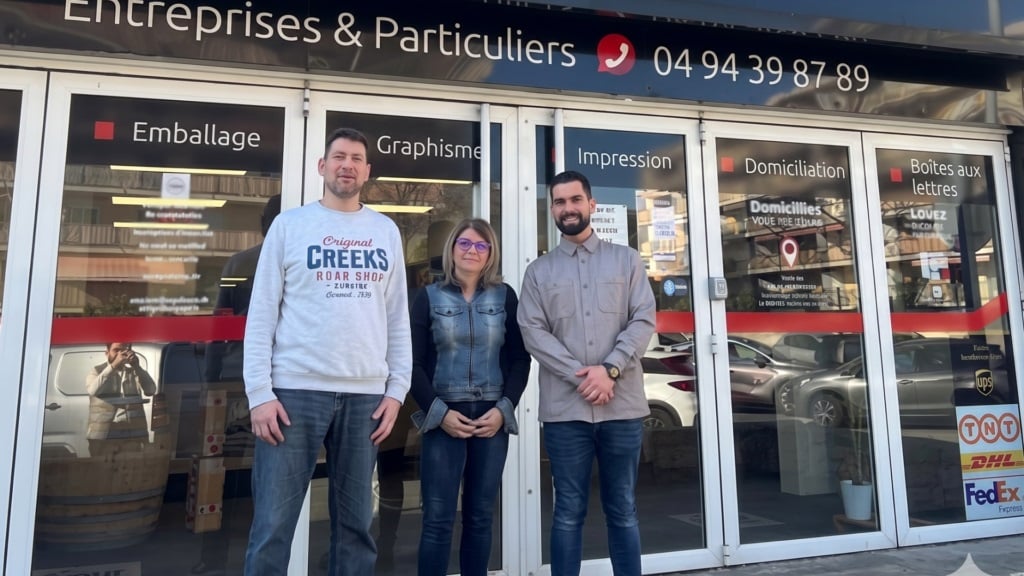 Reprise du centre Mail Boxes Etc. de Draguignan