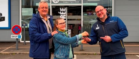 Romain Perrier ouvre sa franchise Norauto à Cavignac