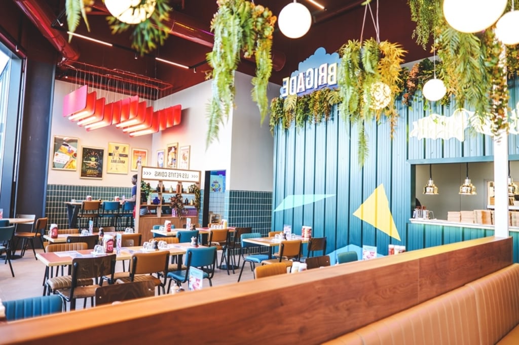 Intérieur restaurant La Brigade 