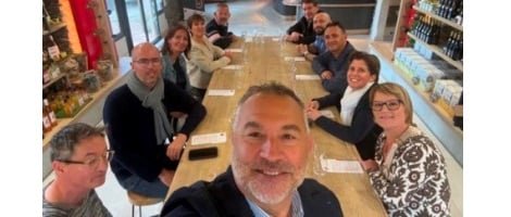 Journée festive à Angers : 9 franchisés Générale des Services renouvellent leur contrat
