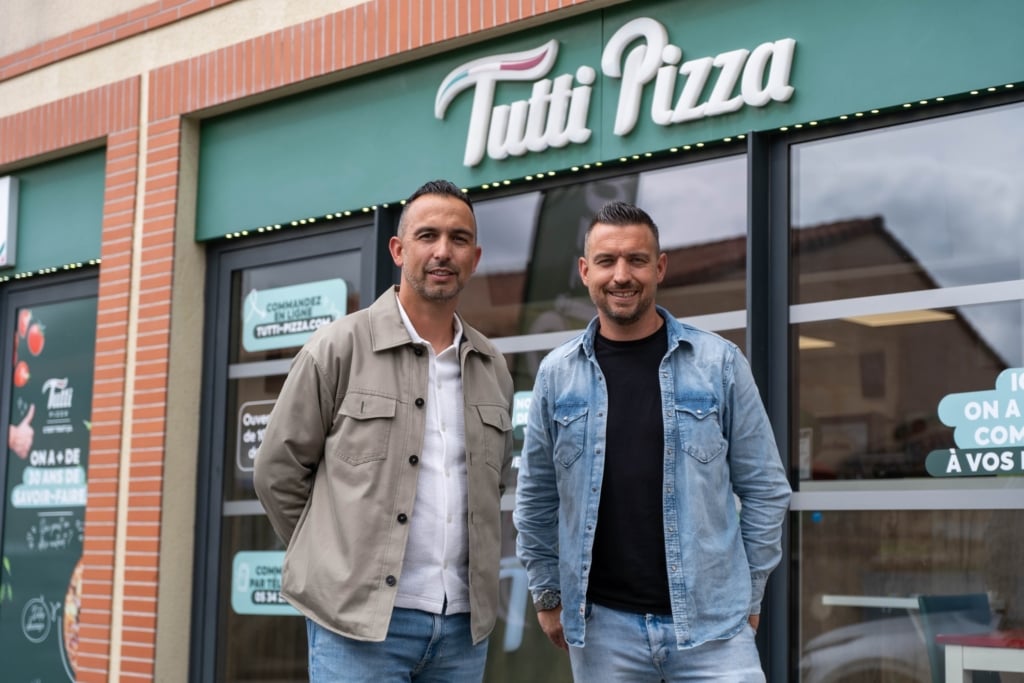 Julien et Sébastien Bori, dirigeants de Tutti Pizza
