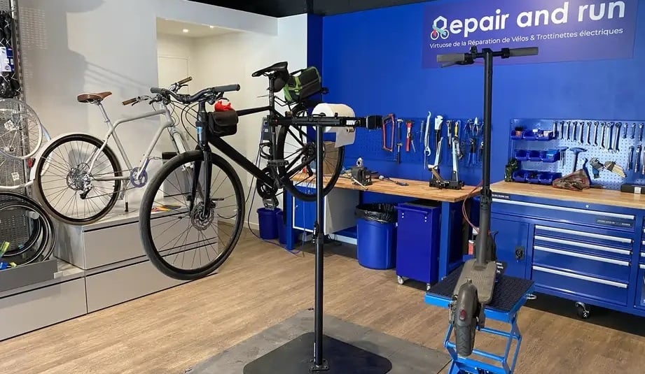 Atelier vélo trottinette électrique Repair and Run 