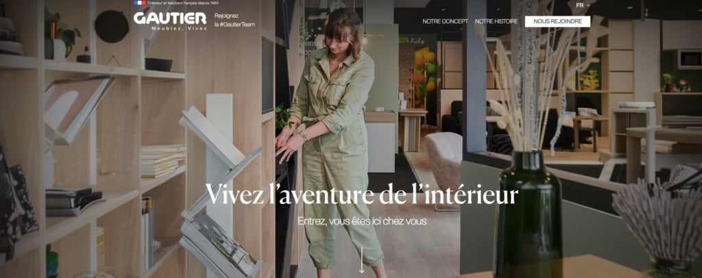 Nouveau site web dédié à la franchise par Gautier