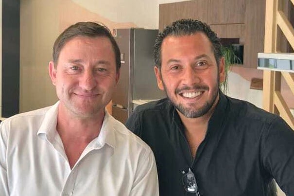 Kevin et son associé manager Cédric