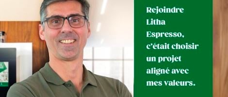 Litha Espresso : Nicolas Geoffroy, ancien maître-nageur, ouvre sa franchise à Paris