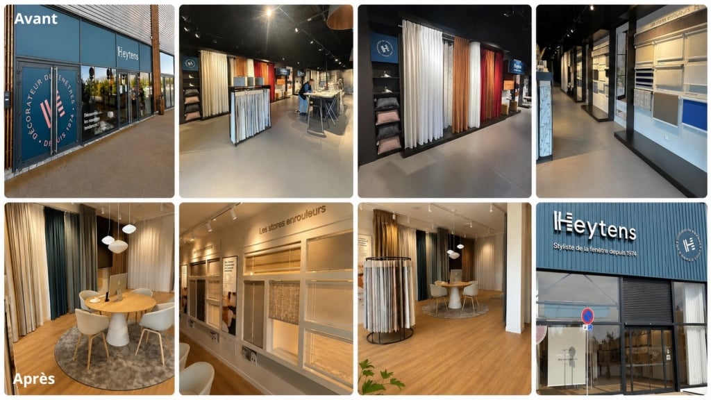 Transfert showroom Heytens de Cormontreuil 