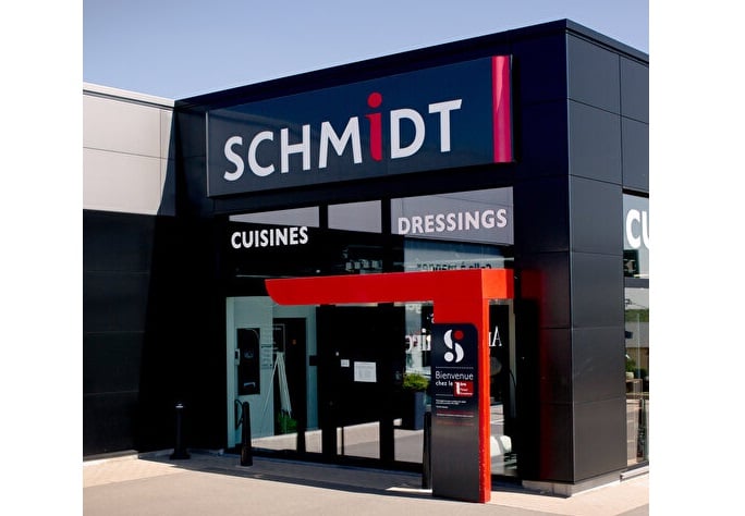 Devanture magasin Schmidt