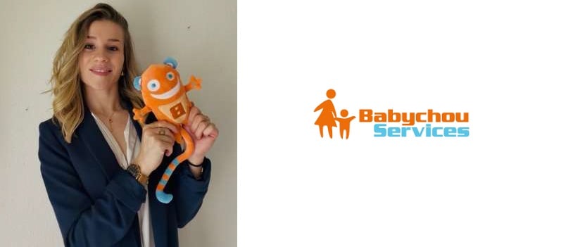 Léa Colomès, benjamine du réseau Babychou Services