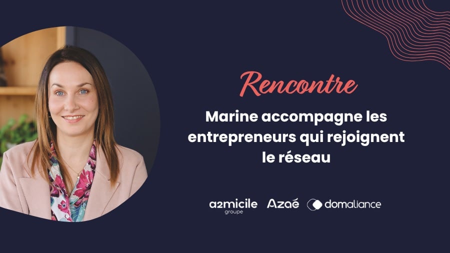 Marine, référente intégration chez Azaé et Domaliance