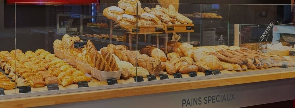 Vitrine pains L'Atelier Papilles 