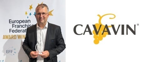 CAVAVIN : Alain Le May, franchisé à Saint-Herblain, décroche un Gold Award à Bruxelles pour plus de 25 ans d&rsquo;engagement