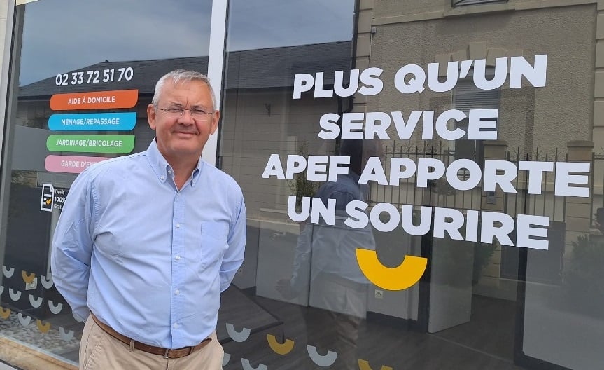 Henri Guyard, franchisé APEF Agneaux