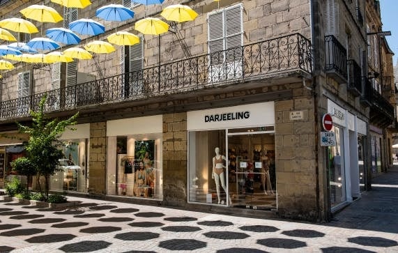 Façade magasin Darjeeling 
