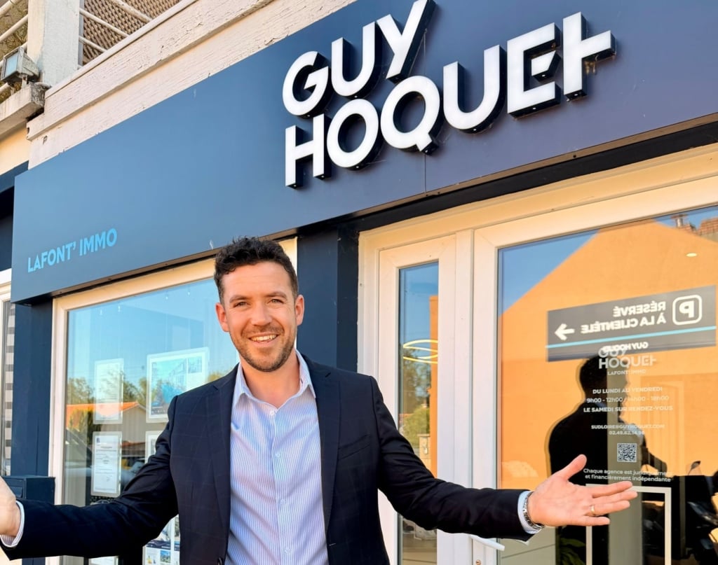 Maxime Lafont, franchisé Guy Hoquet l'Immobilier