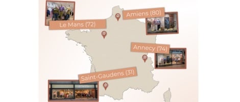 Grain de Malice : déménagement, rénovation et relooking pour plusieurs boutiques du réseau