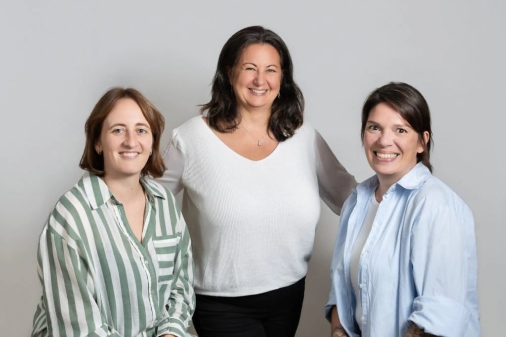 Céline Debot, Mélanie Delmas et Sophie Sechet 